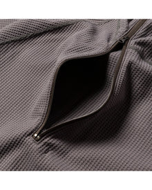 Meanswhile SOLOTEX Waffle Balaclava Hoodie Charcoal