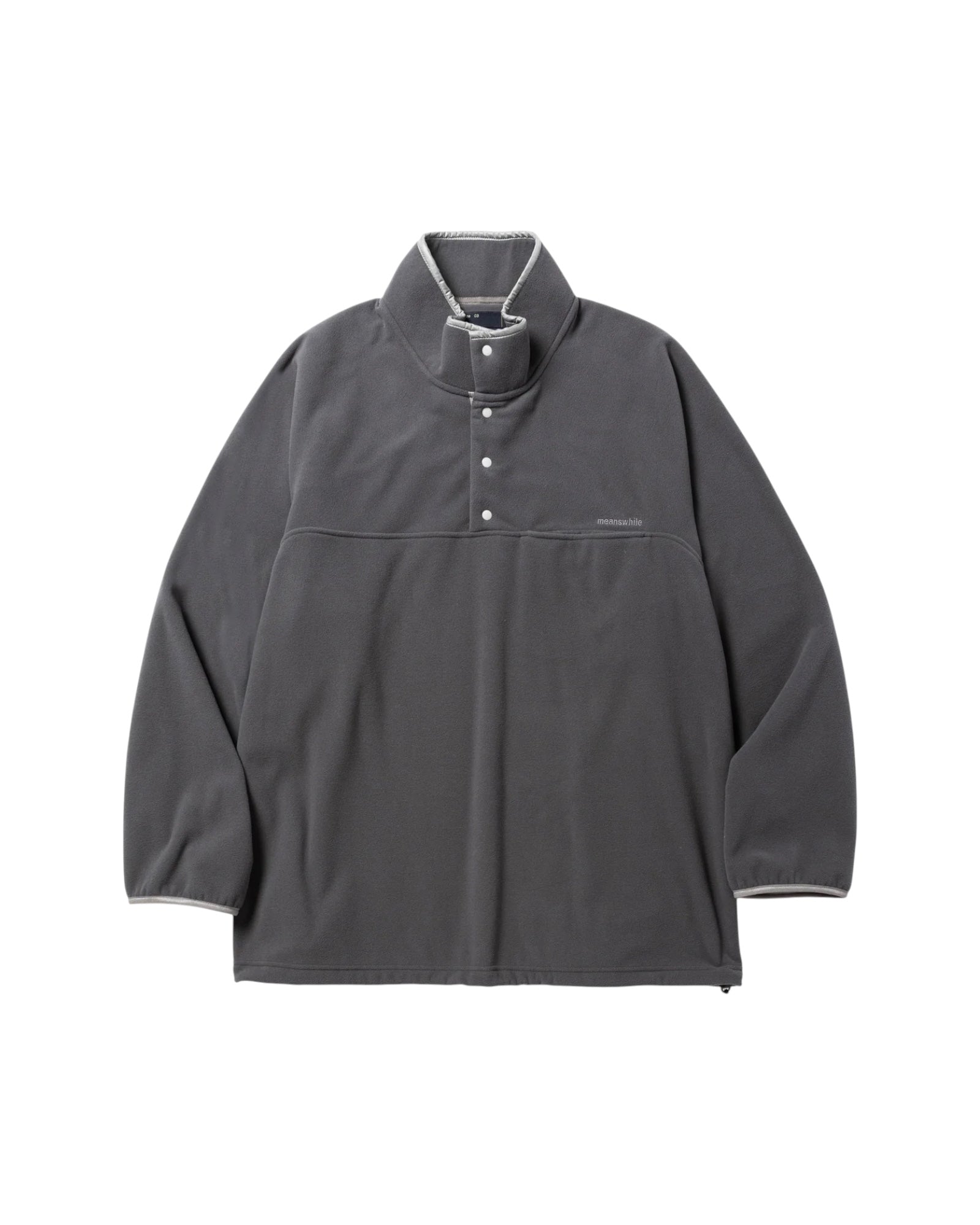 Meanswhile Polartec® Wind Pro P/O JKT Grey