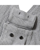 Meanswhile Mohair Body Armor Knit Vest Grey