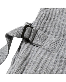 Meanswhile Mohair Body Armor Knit Vest Grey