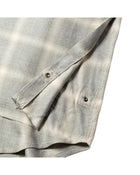 Meanswhile Ombre Side Slit L/S SH Grey