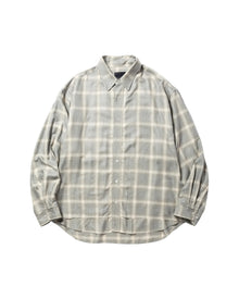 Meanswhile Ombre Side Slit L/S SH Grey