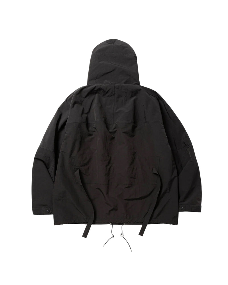 Meanswhile Neutral Hooded Blouson Off Black