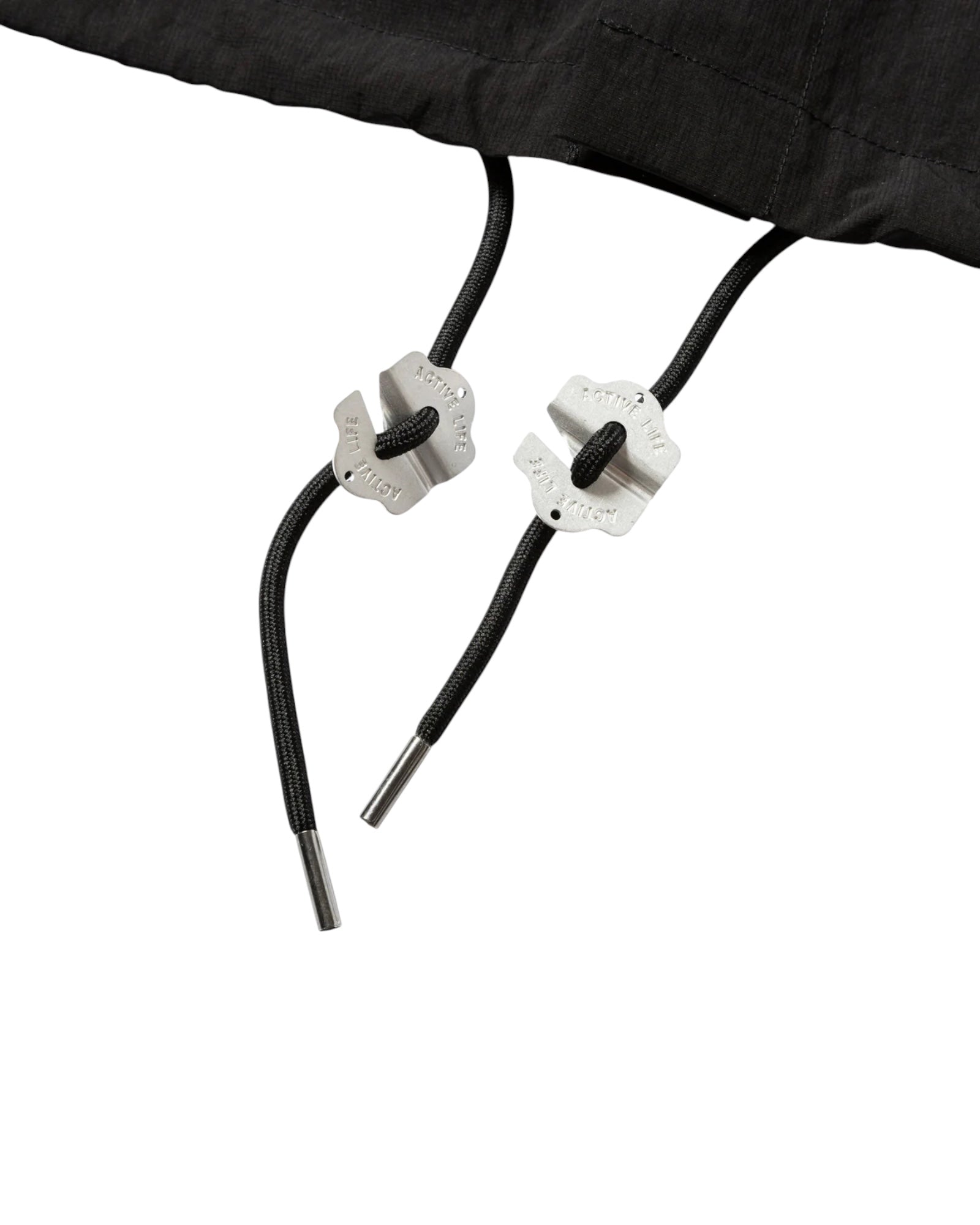 Meanswhile Neutral Hooded Blouson Off Black