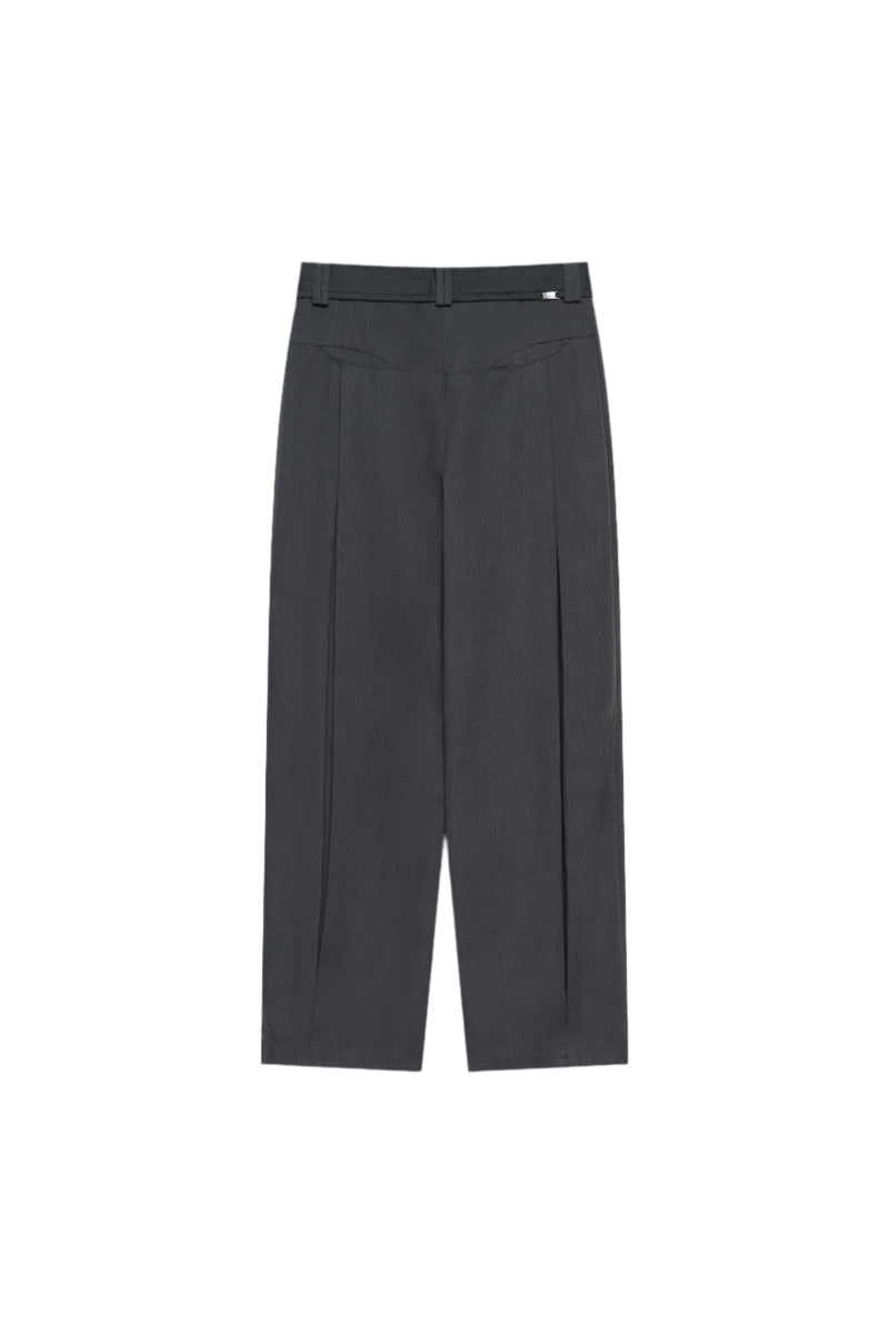 Namesake Kevin Pleated Trousers Grey