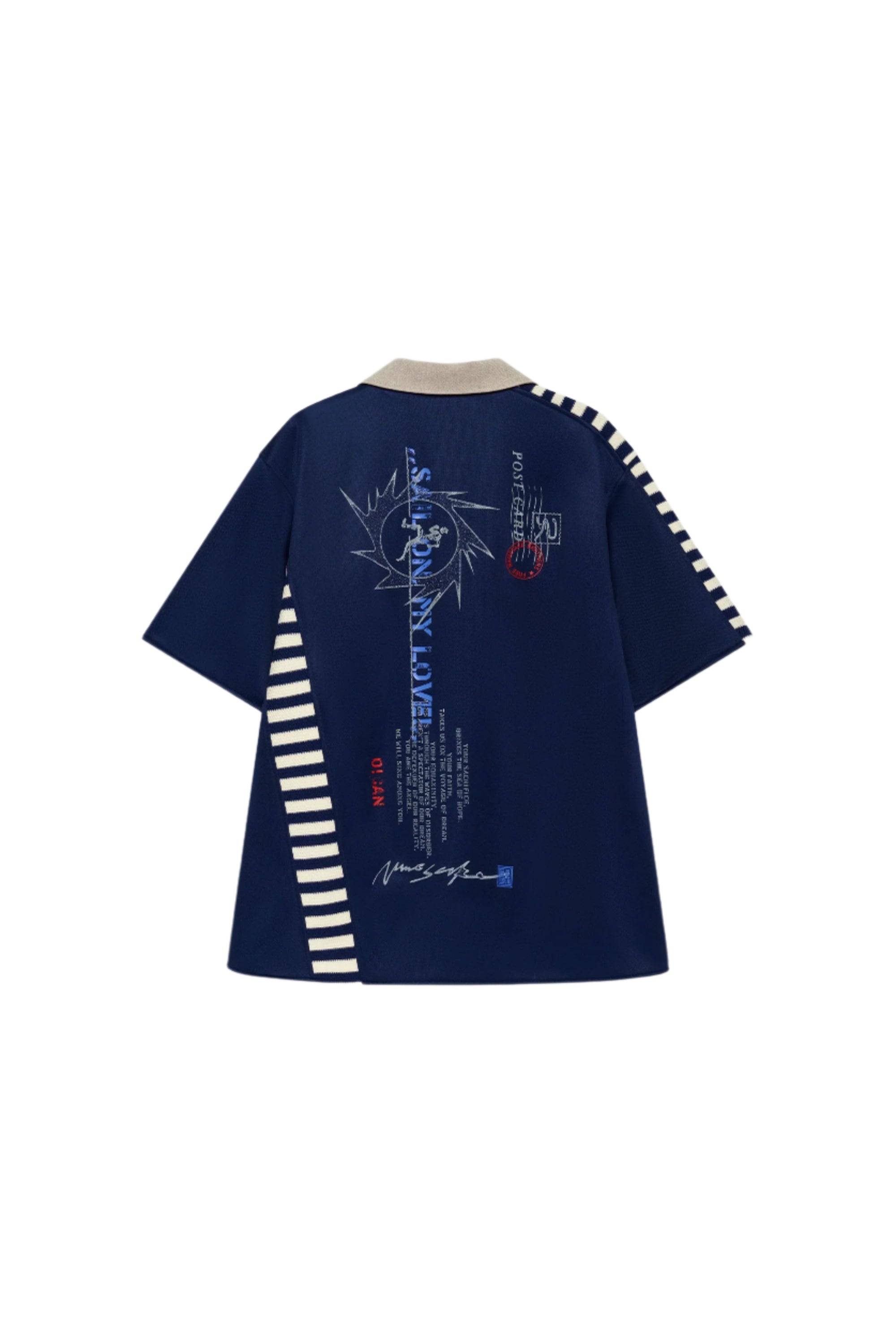 Namesake Bill Warmup Shirt Midnight