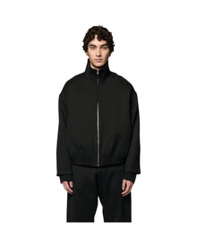Omar Afridi Stand Collar Bud Blouson Black