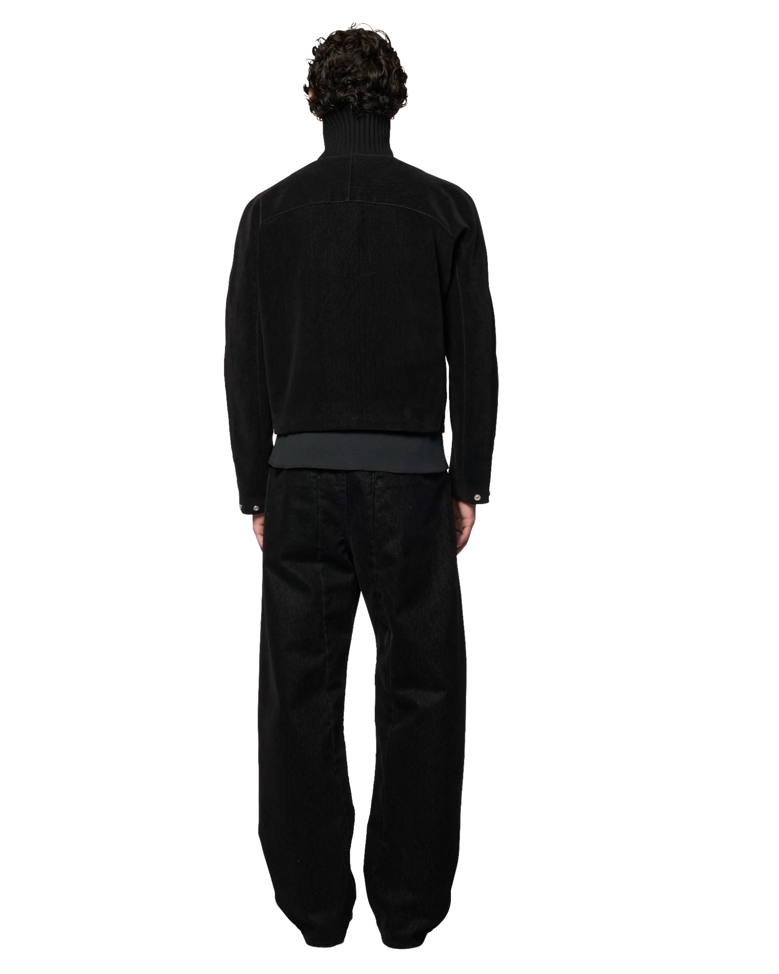 Omar Afridi Pilot Blouson Black - Designer Bomber Jacket | VAVA STORE