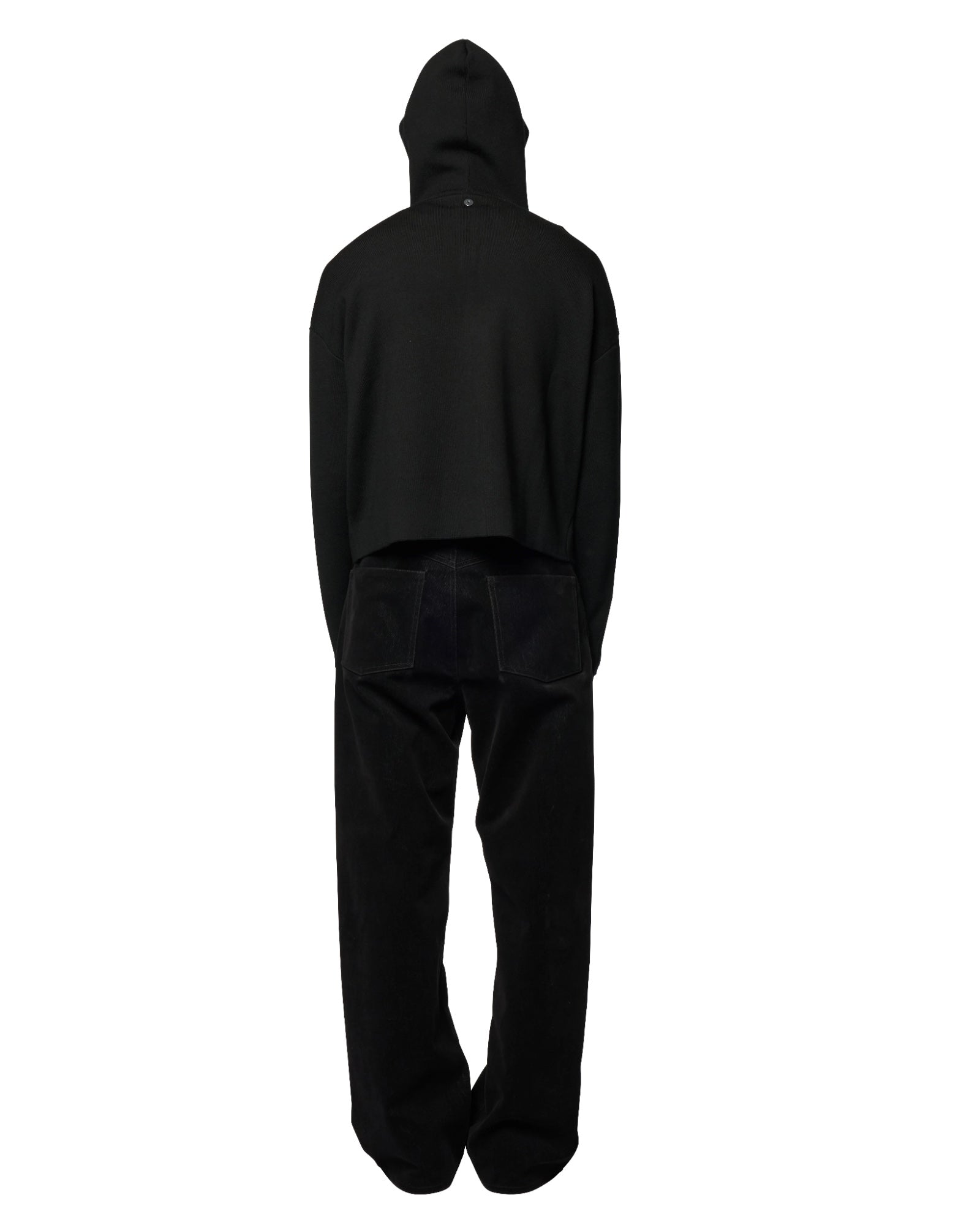 Omar Afridi Ordo Knitted Parka Black