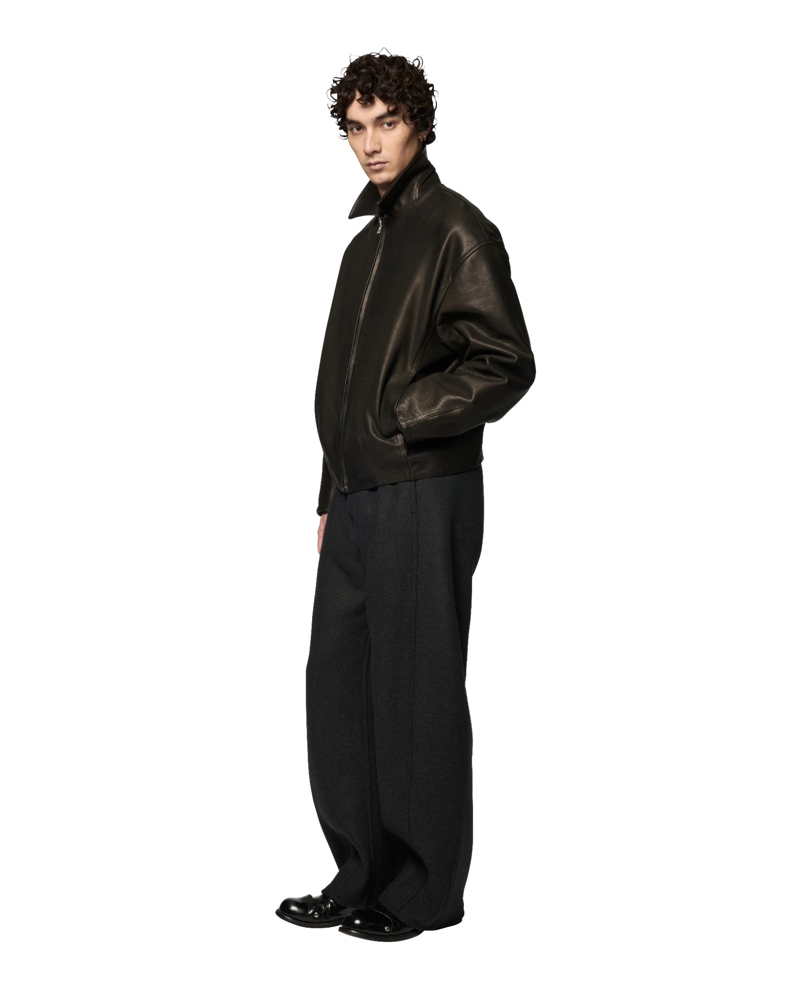 Omar Afridi Bud Blouson Black - Contemporary Designer Jacket