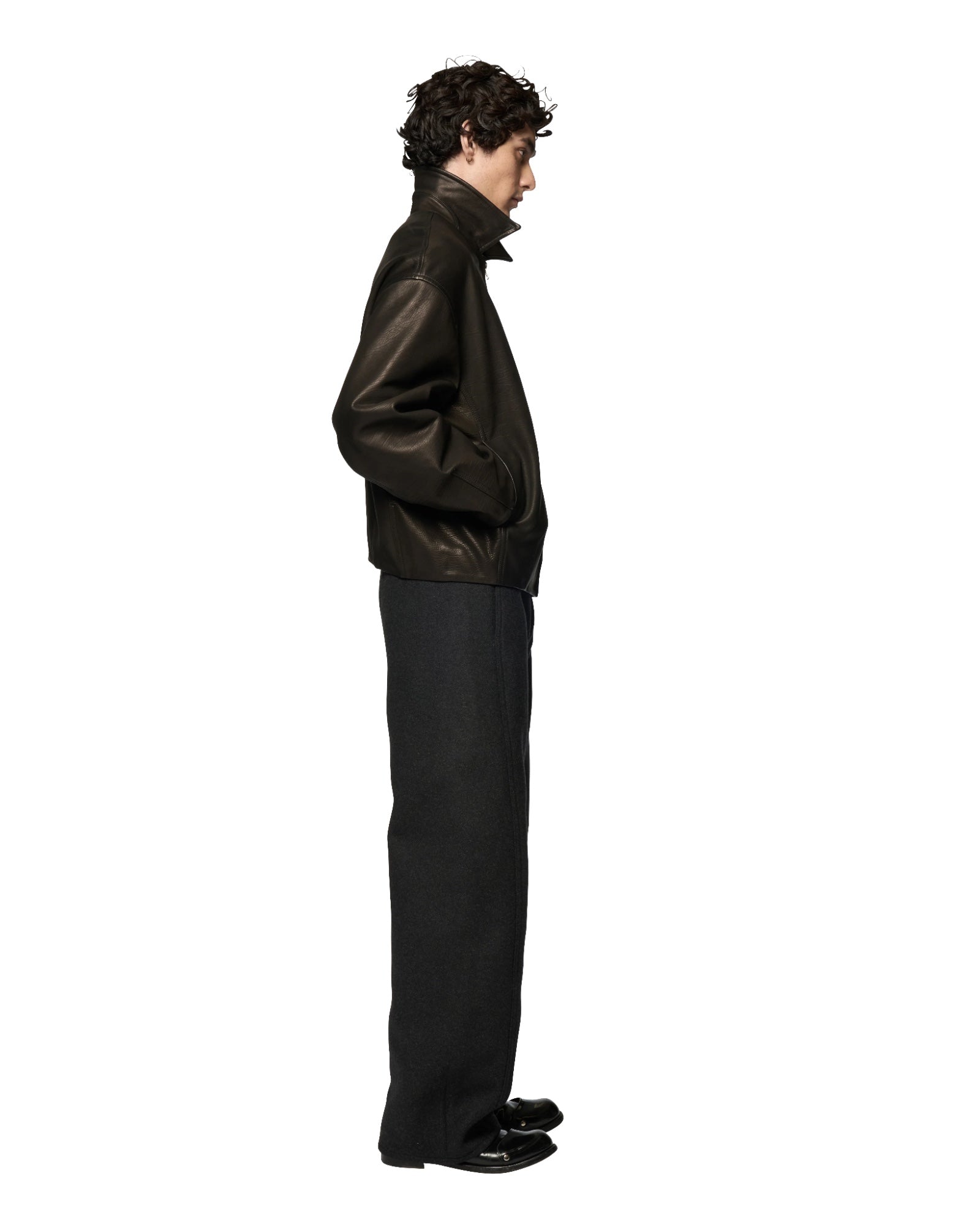 や*な様 omar afridi bud blouson 48 Omar Afridi Bud Blouson Black - Contemporary Designer Jacket