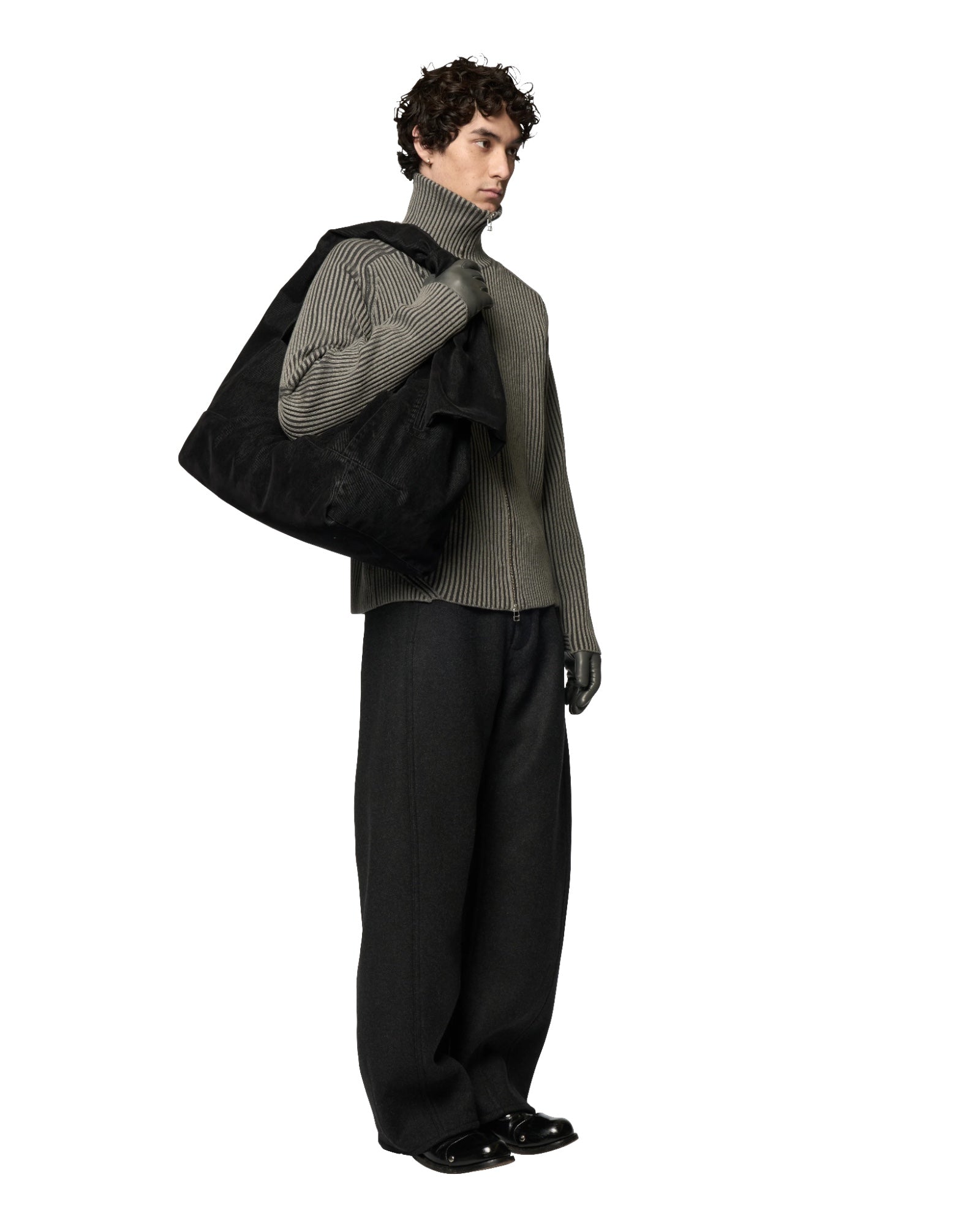 Omar afridi WASHED KNOTTED LIDIA BAG 新品 新品Omar afridi WASHED KNOTTED LIDIA BAG