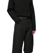 Omar Afridi Knee Darted Flare Shorts Black