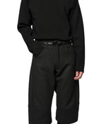 Omar Afridi Knee Darted Flare Shorts Black