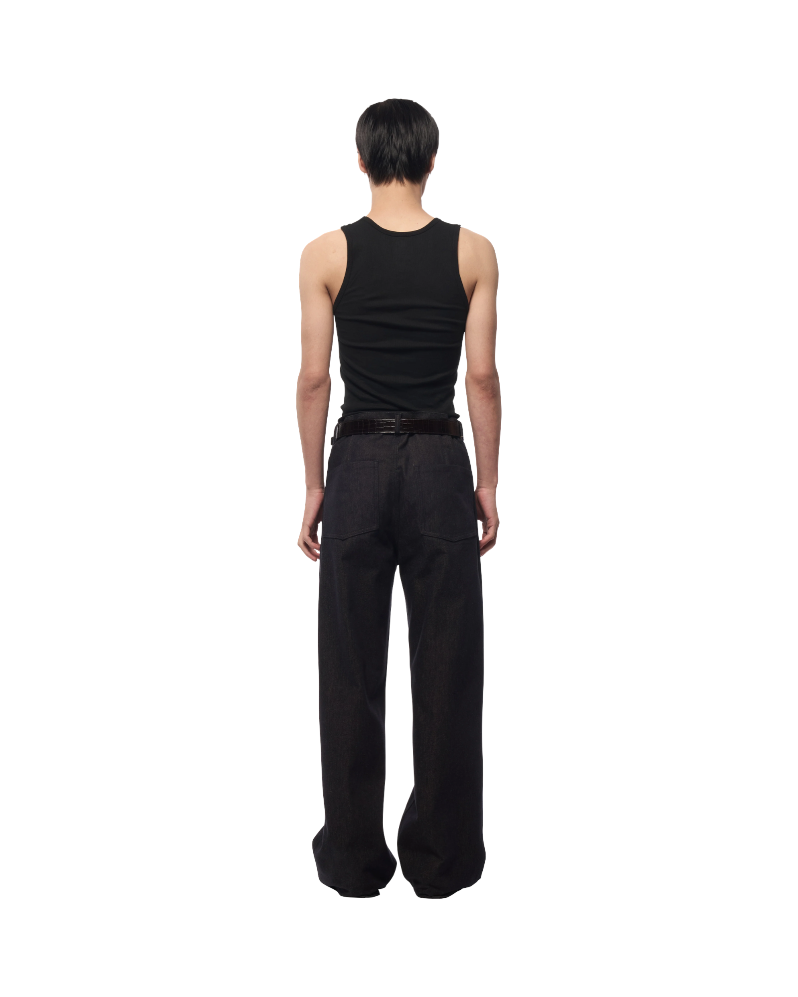 Omar Afridi 5PKT Trousers Cash Cotton Denim Indigo