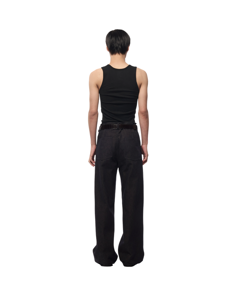 Omar Afridi 5PKT Trousers Cash Cotton Denim Indigo