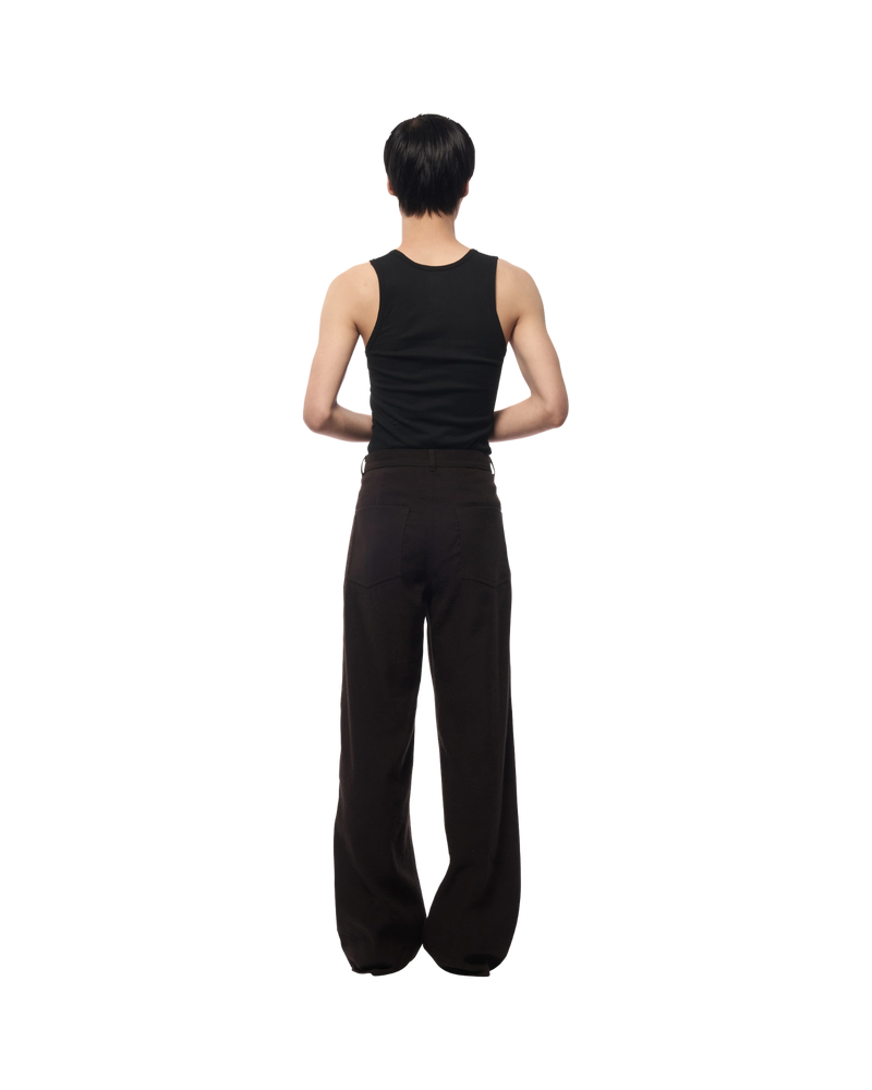 Omar Afridi 5PKT Trousers Brown
