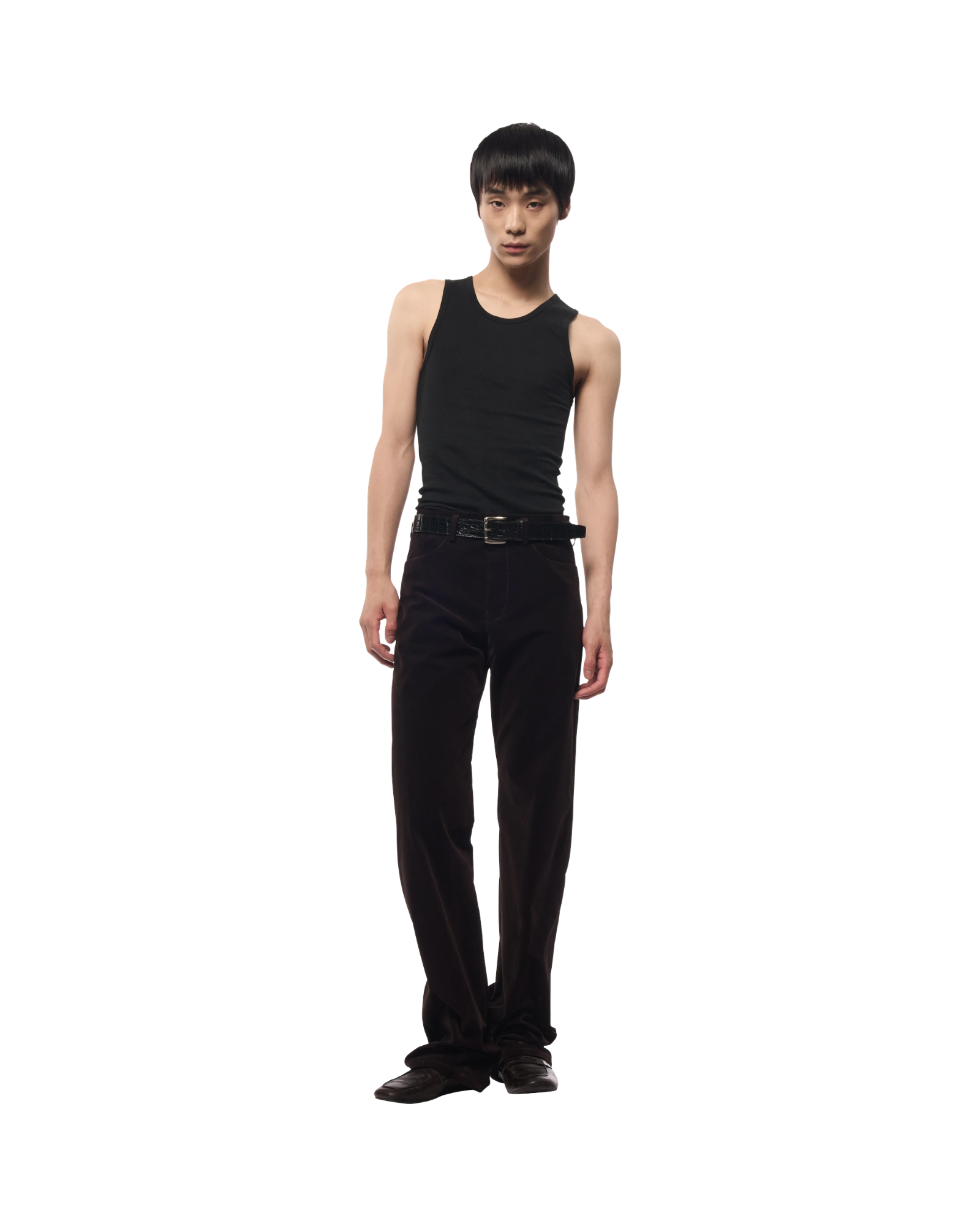 Omar Afridi Sol Denim Trousers Purple