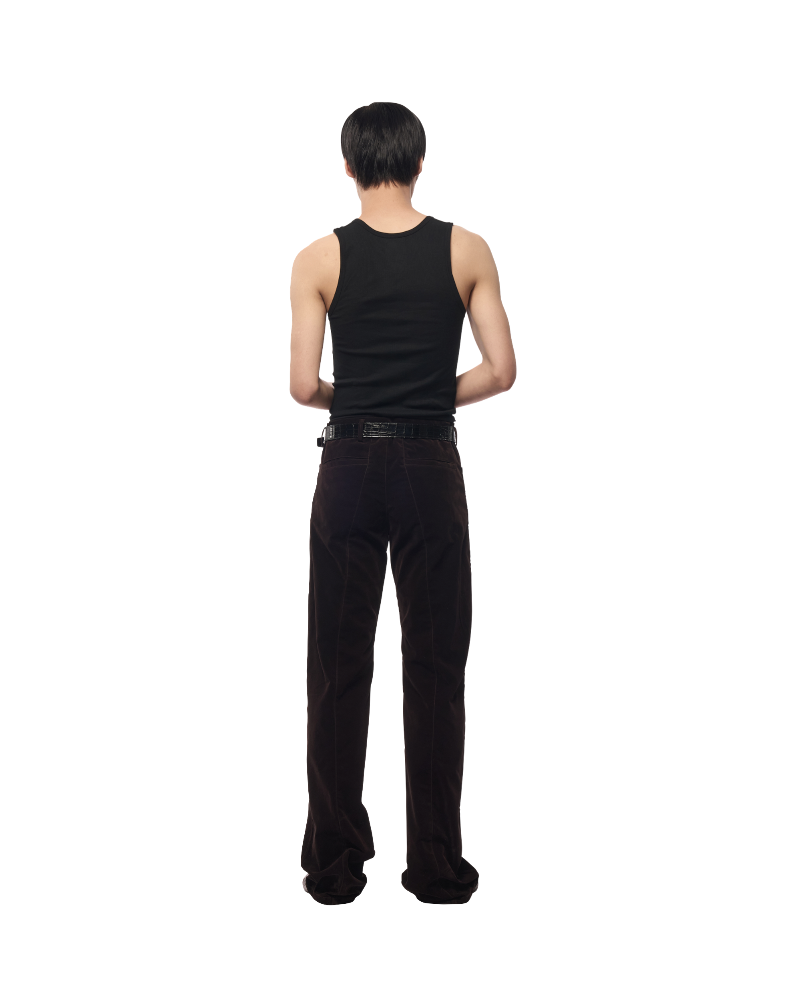 Omar Afridi Sol Denim Trousers Purple