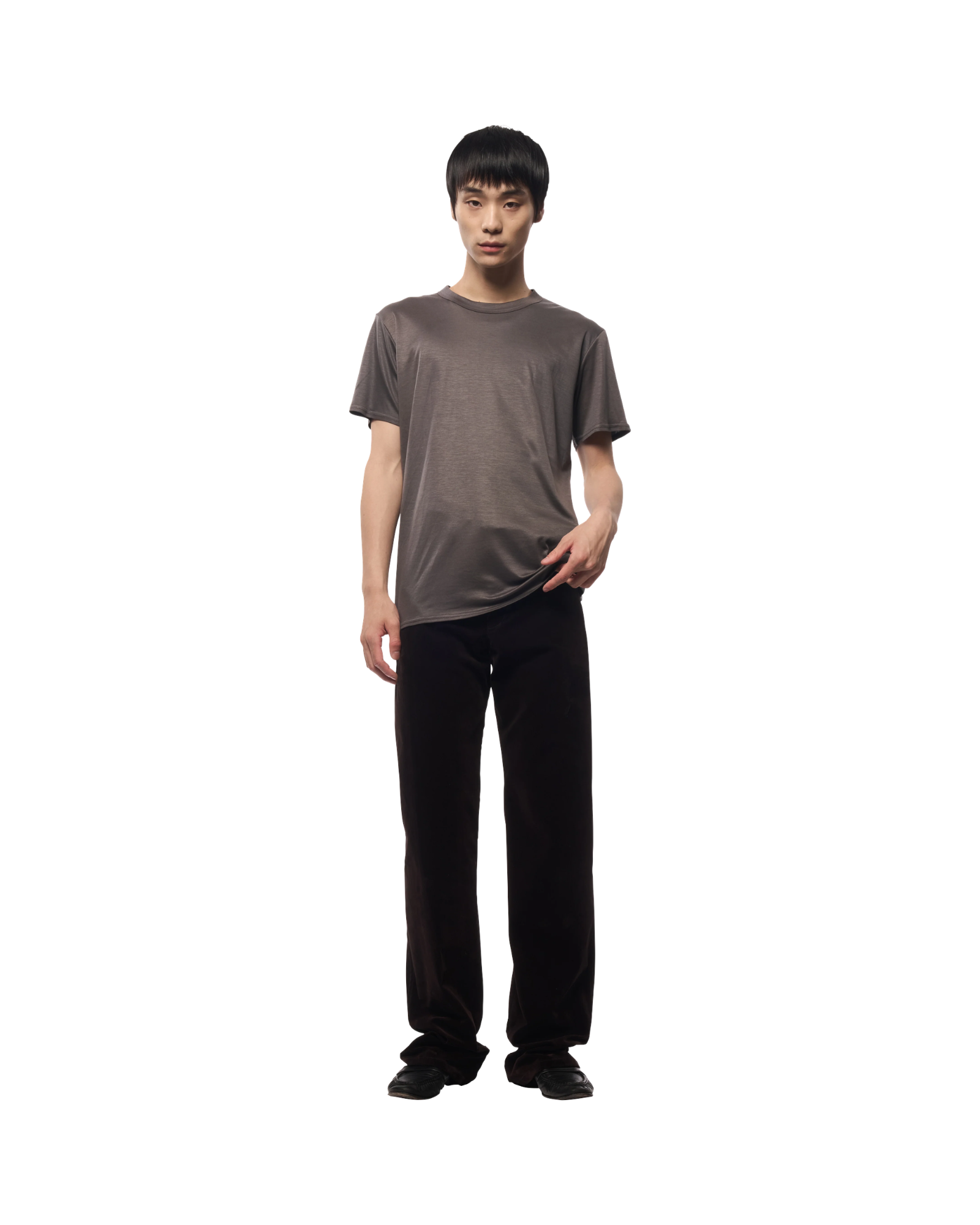 Omar Afridi H/S Tee Grey
