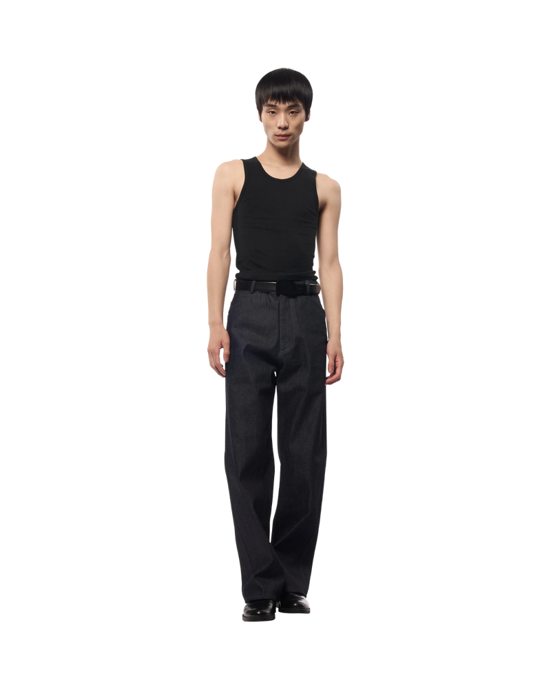 P*V様 Omar Afridi Flap Trousors Omar Afridi Flap Trousers Pure Dyed Cotton （Carbon） - Osaka