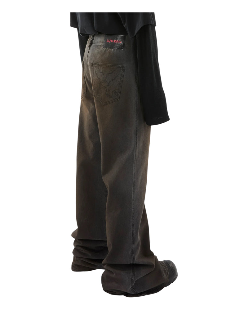 Luu Dan Phat Pants Xl Dirty Outcast Grey
