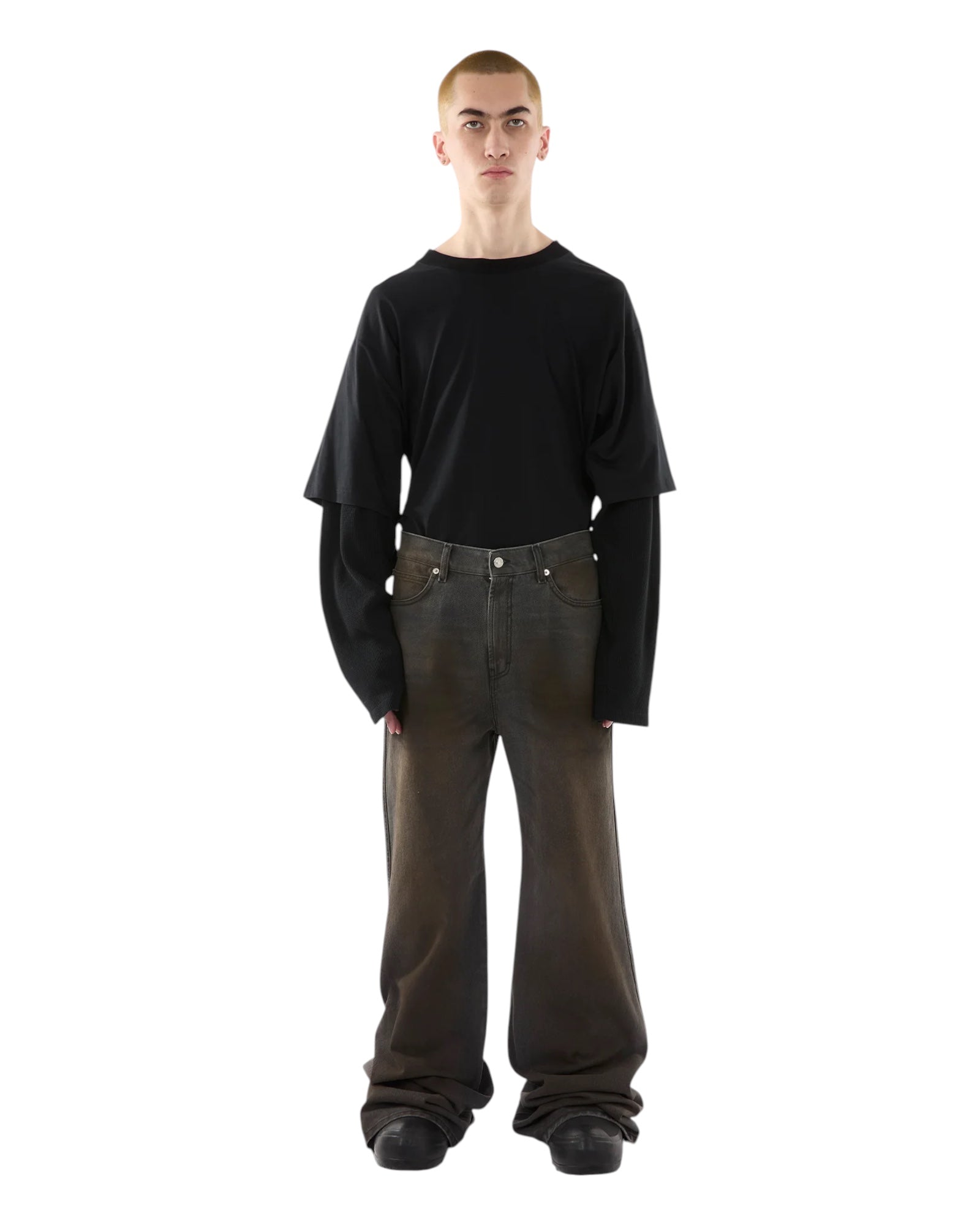 Luu Dan Phat Pants Xl Dirty Outcast Grey