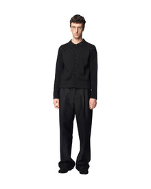 Omar Afridi Pawson Tuck Trousers Black