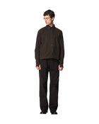 Omar Afridi Philip Shirt Charcoal Black (Garment Dye)