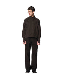 Omar Afridi Philip Shirt Charcoal Black (Garment Dye)