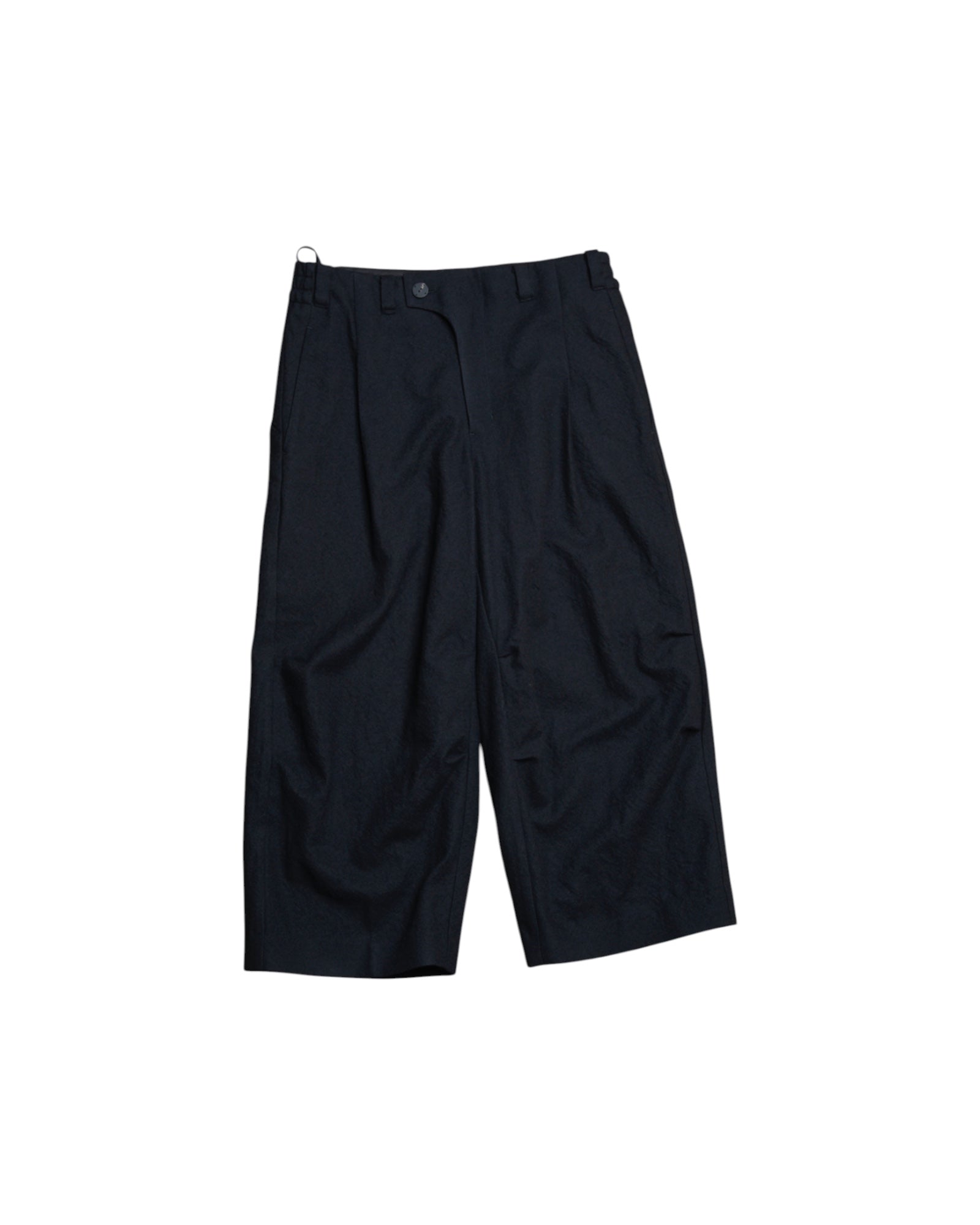 Devoa Cropped Pants Black