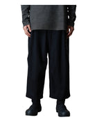 Devoa Cropped Pants Black