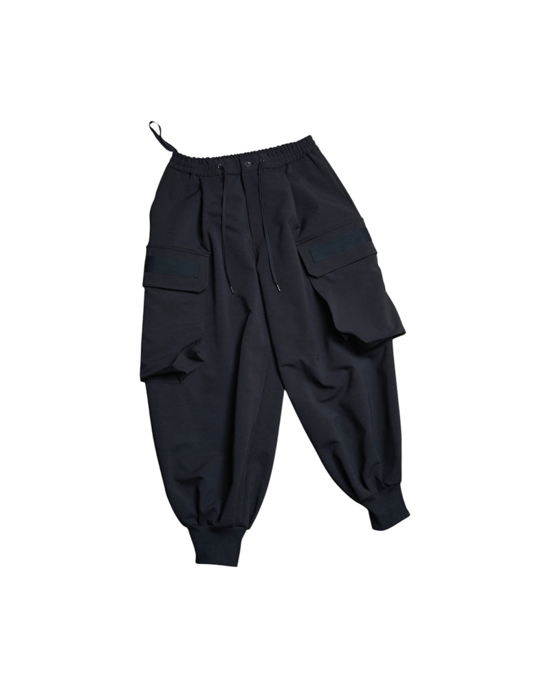 Devoa Cargo Pants Black