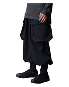 Devoa Cargo Pants Black