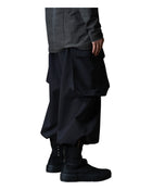 Devoa Cargo Pants Black