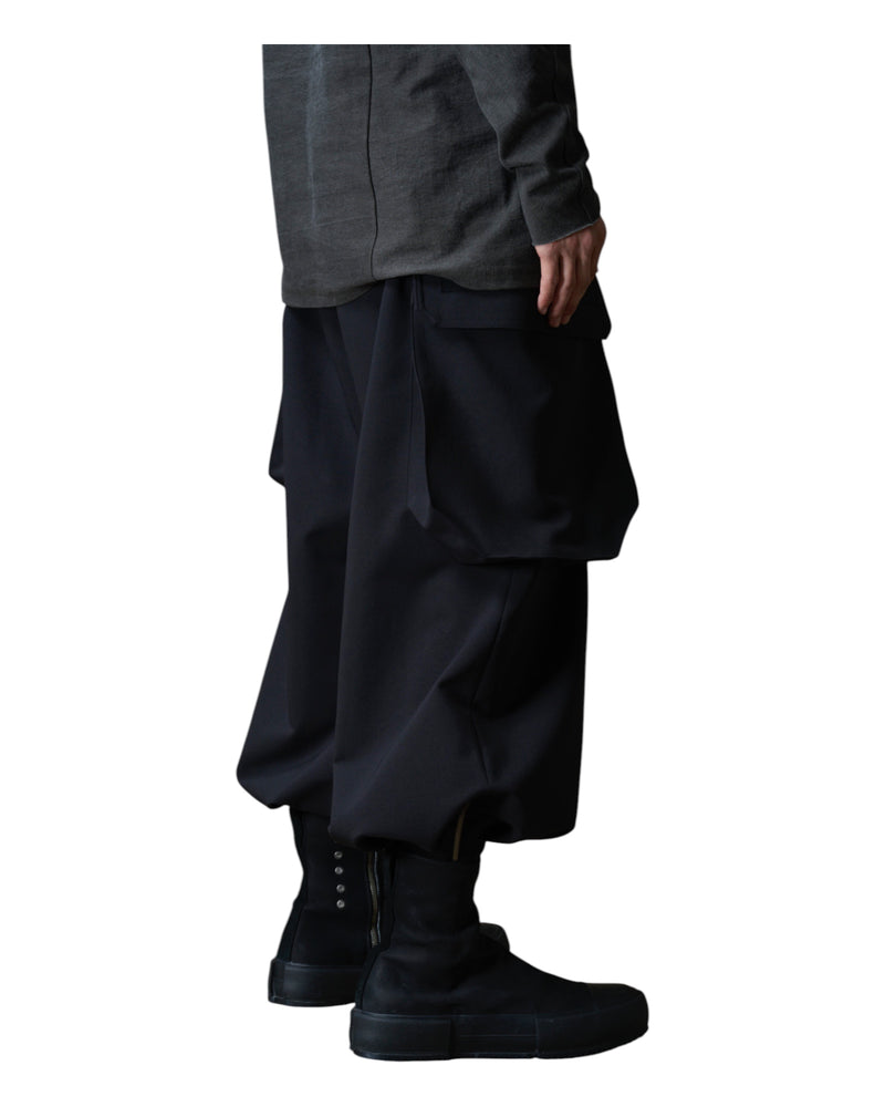 Devoa Cargo Pants Black