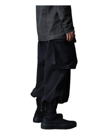 Devoa Cargo Pants Black