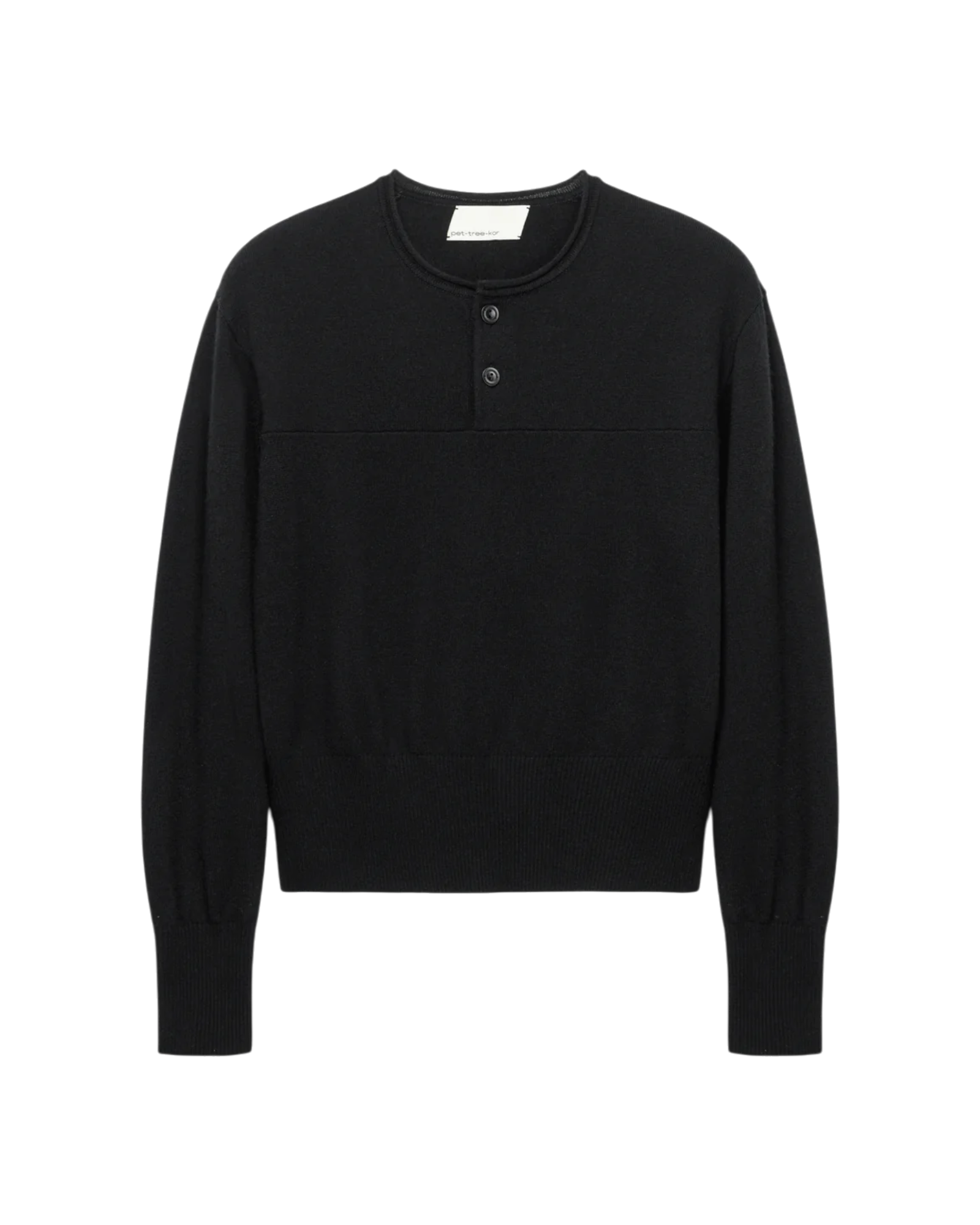 pet-tree-kor Pause Sweater Black