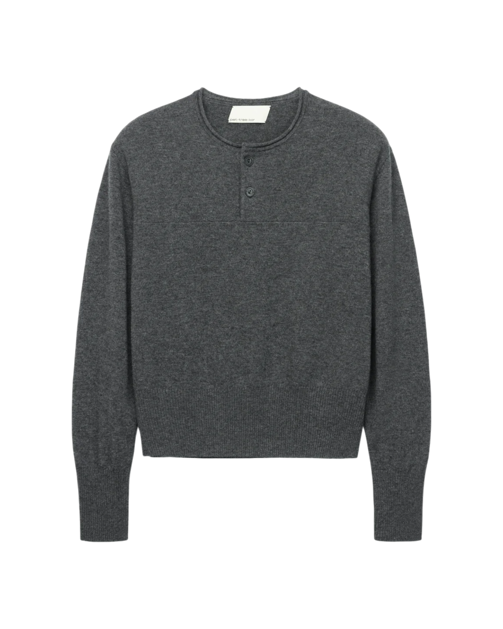 pet-tree-kor Pause Sweater Dark Gray