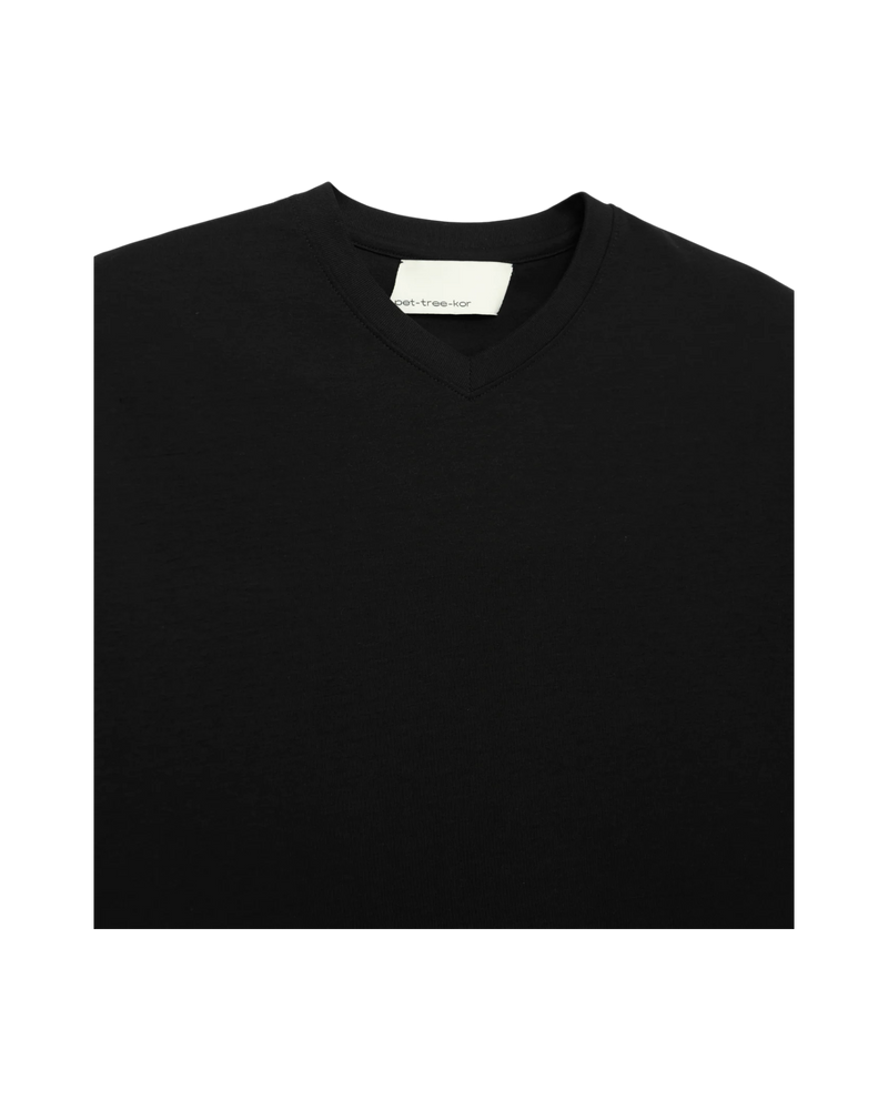 pet-tree-kor Contour Short Sleeve T-Shirt Black
