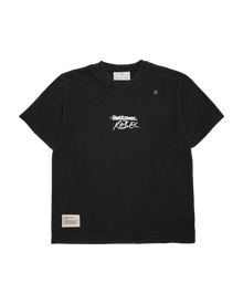 Song For The Mute x Birkenstock 'The Rebel' Distressed T-Shirt Overdyed Black