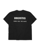 Song For The Mute x Birkenstock 'The Rebel' Distressed T-Shirt Overdyed Black