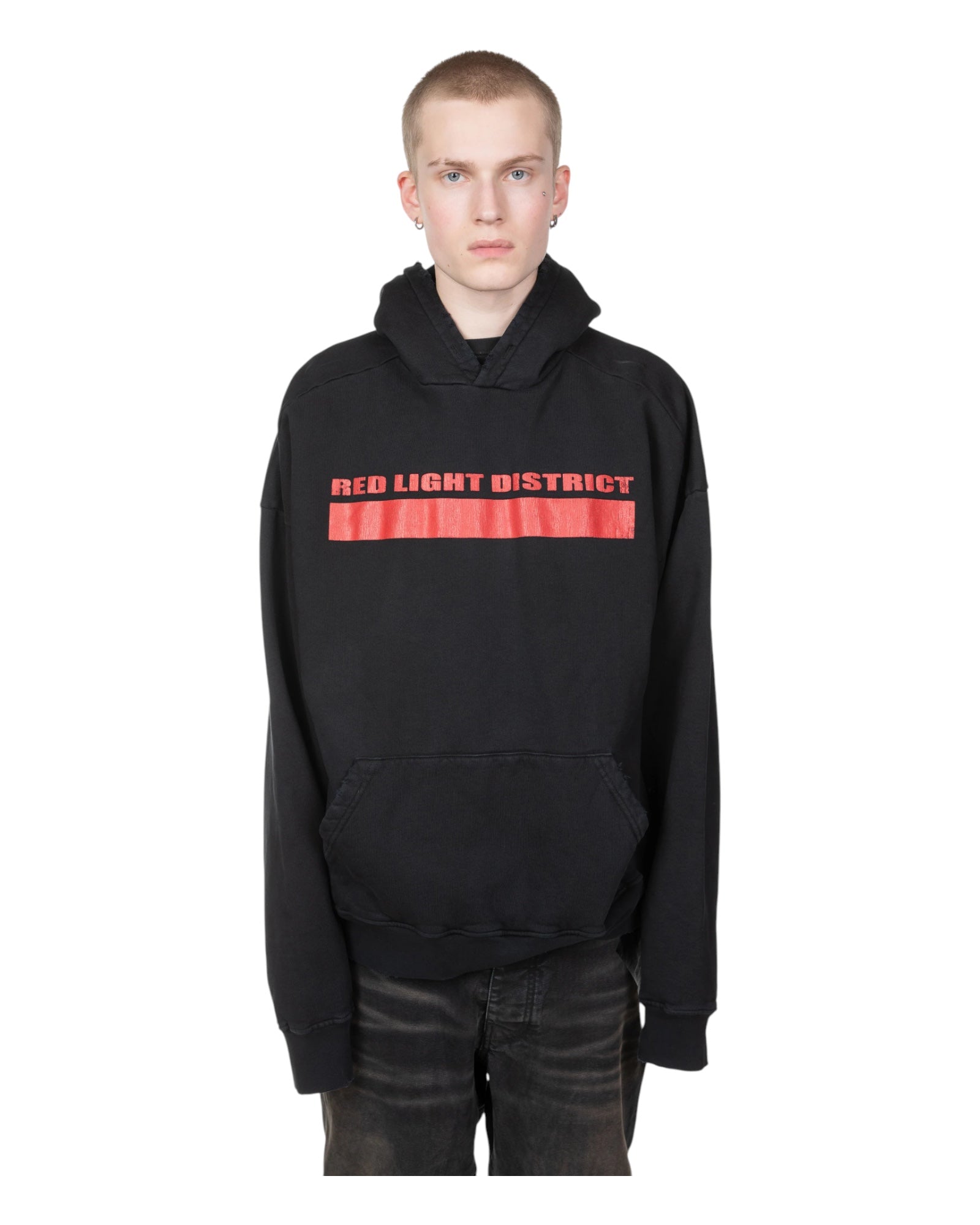 Alexander Digenova Red Light District Hoodie Black | VAVA STORE