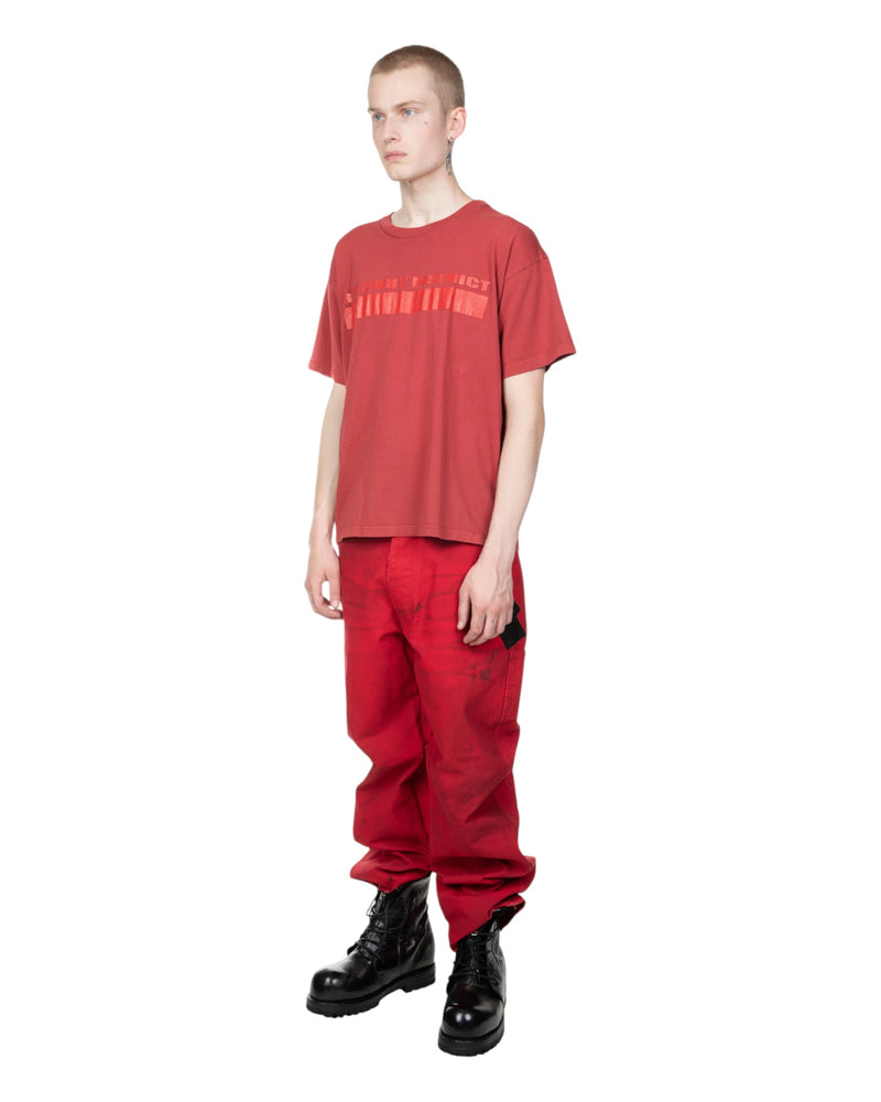 Alexander Digenova Red Light District T-shirt Red