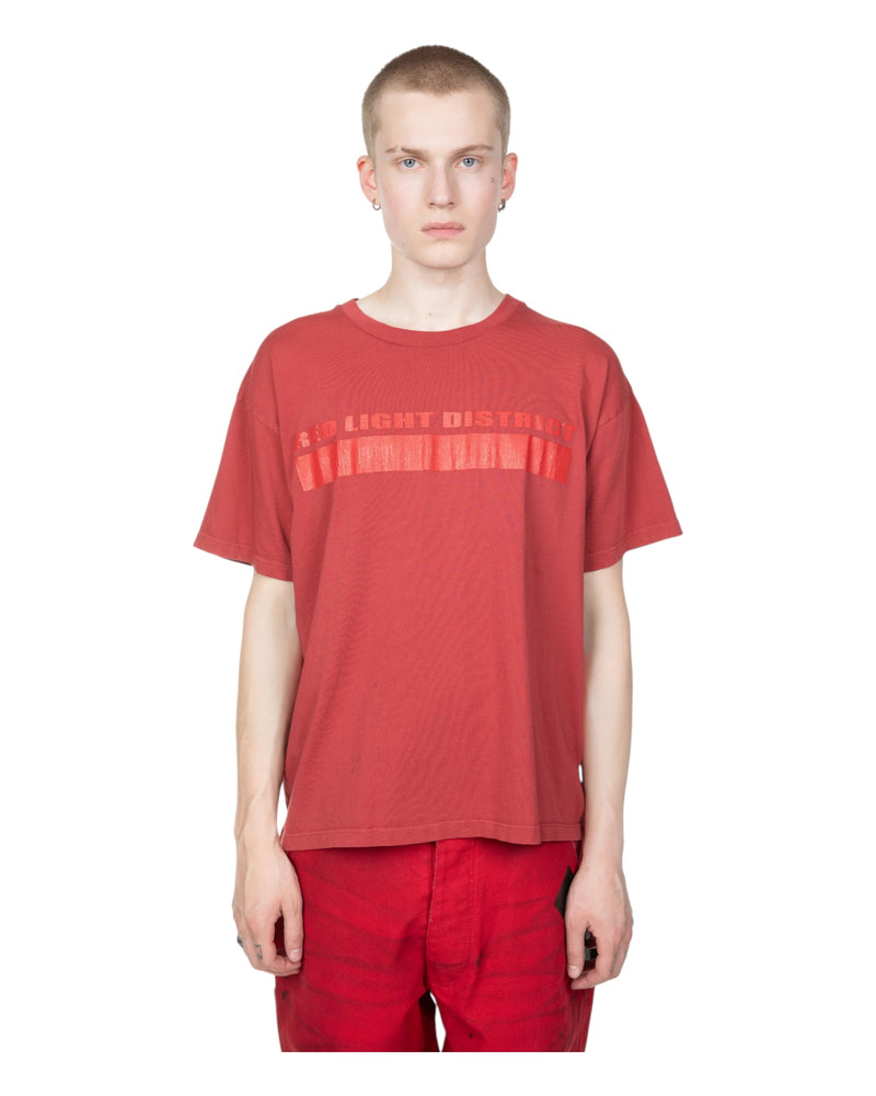 Alexander Digenova Red Light District T-shirt Red
