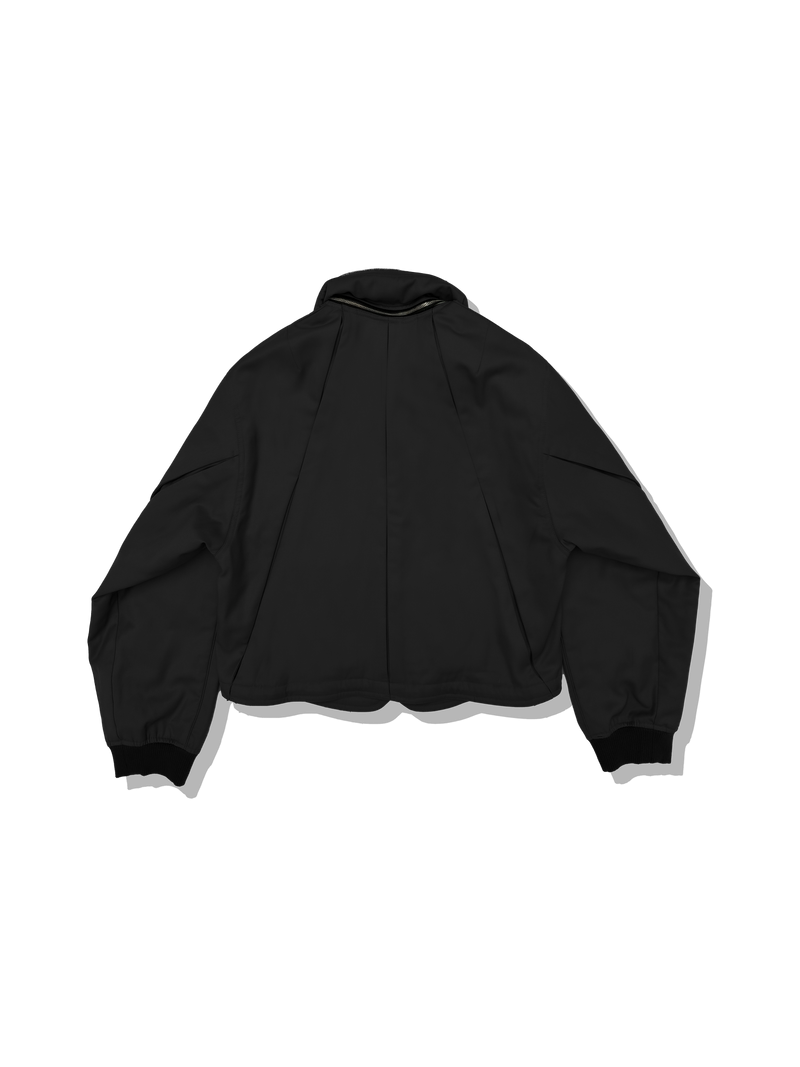 FFFPOSTALSERVICE Reia Hooded Parachute Jacket Black
