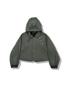 FFFPOSTALSERVICE Reia Hooded Parachute Jacket Tokyo Green