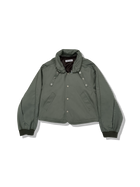 FFFPOSTALSERVICE Reia Hooded Parachute Jacket Tokyo Green