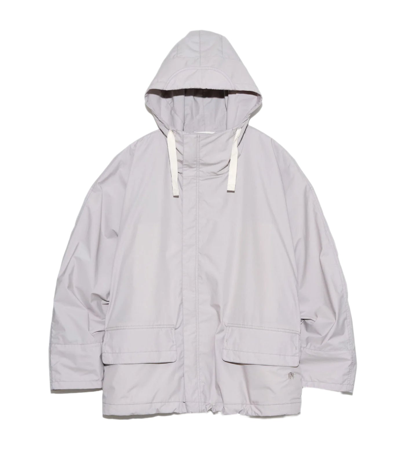 Nanamica Hooded Deck Jacket Grey Beige | VAVA STORE