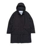 Nanamica 3L PERTEX SHIELD 2Way Travel Coat Black